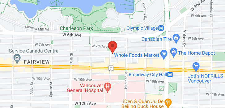 map of 12 795 W 8TH AVENUE